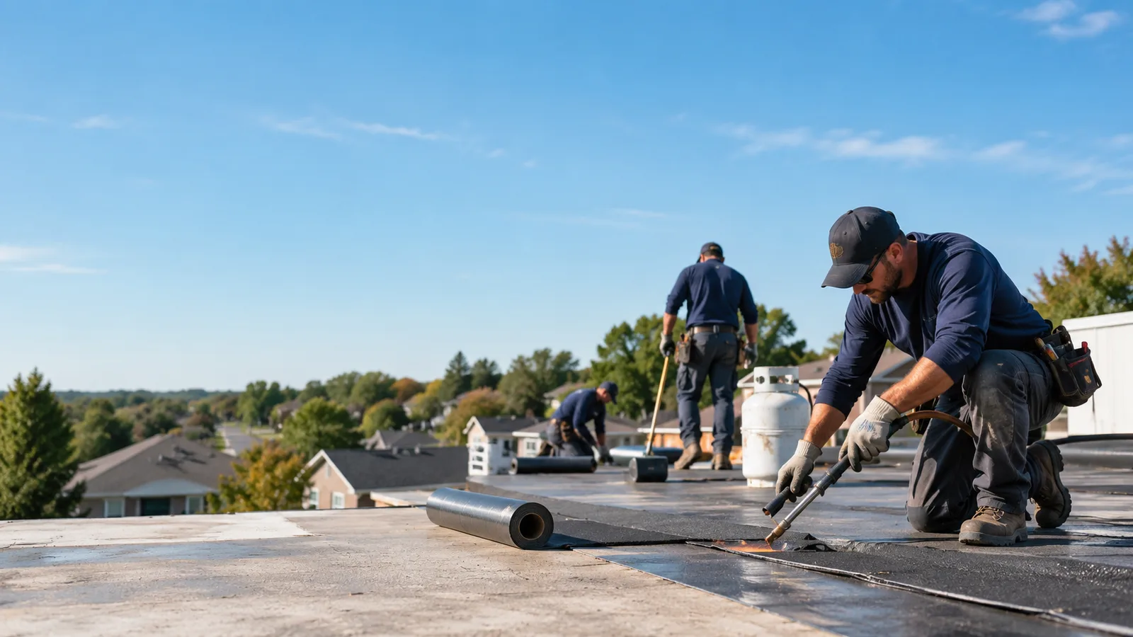 Flat Roof Leak Repair providers in Convent, LA